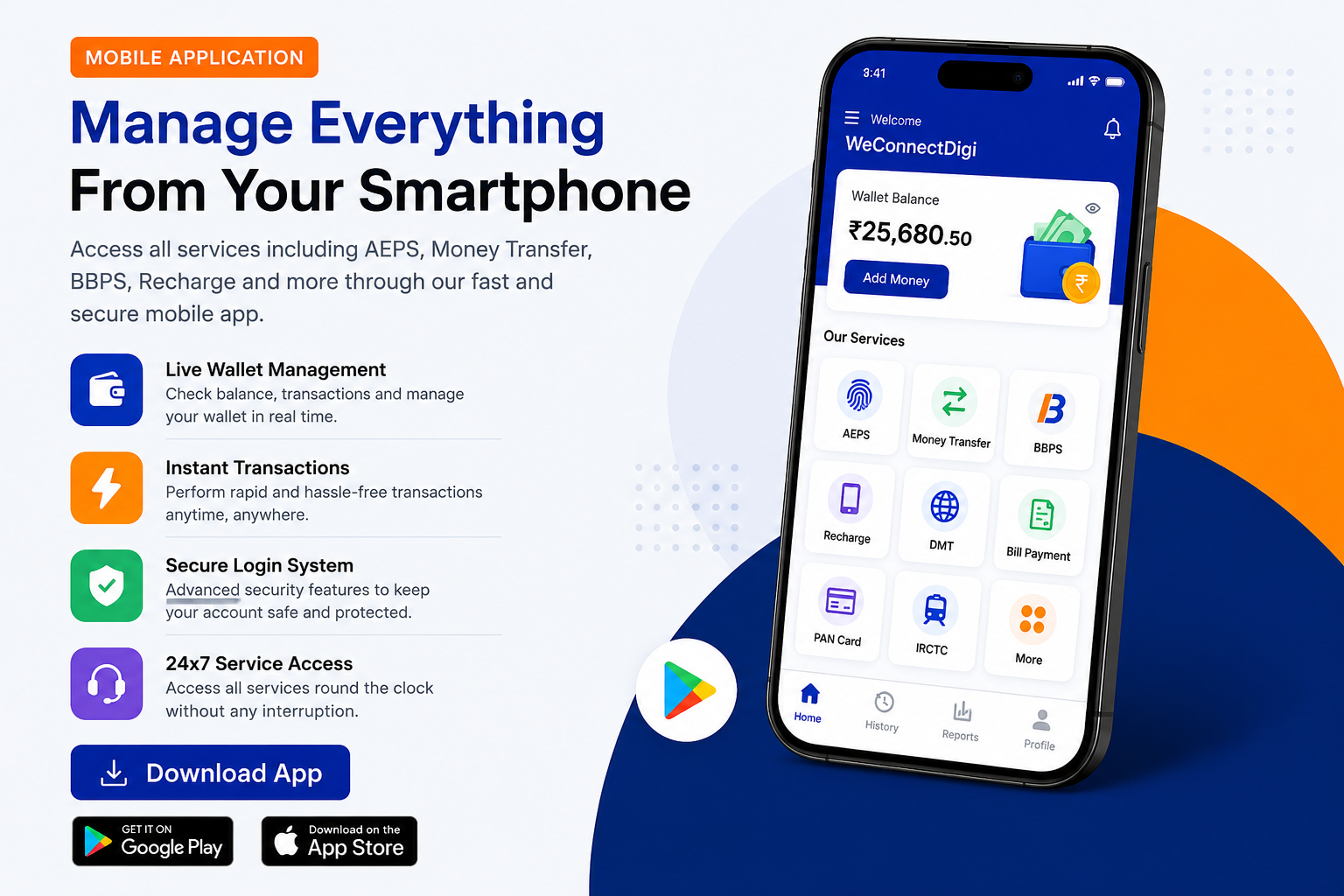 Mobile App Screen