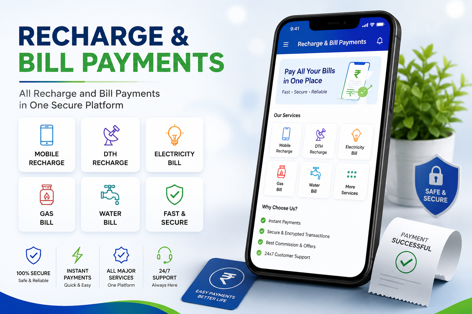 Recharge and Bills